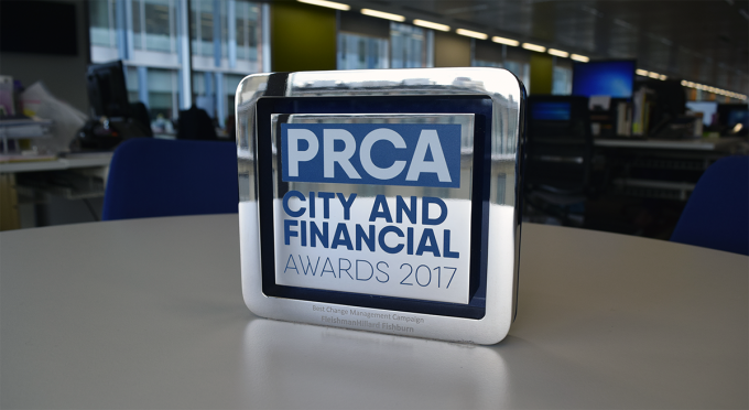 PRCA City Financial Award