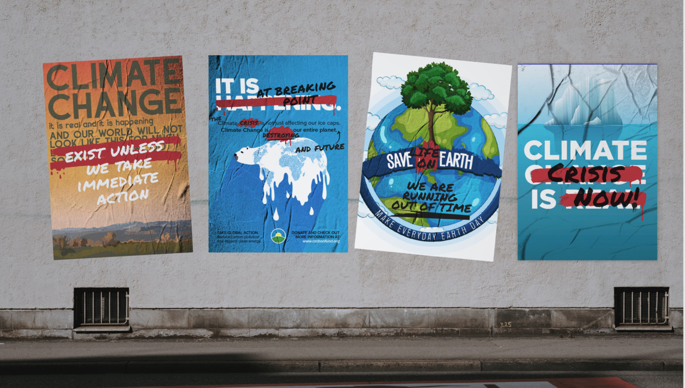 Sustainability posters - FleishmanHillard in the United Kingdom