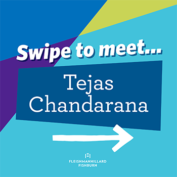 Meet Tejas Chandarana FleishmanHillard UK