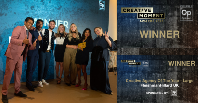 FleishmanHillard UK are Large Creative Agency of the Year
