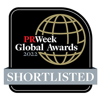 FleishmanHillard UK shortlisted in PRWeek Global Awards 2022 350