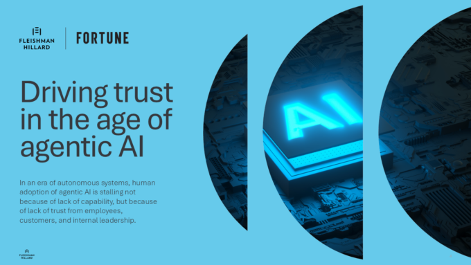 Report: Driving trust in the age of agentic AI